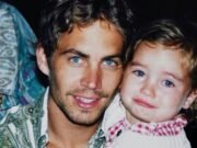 La hija de Paul Walker, Meadow, de 27 años, aparece en topless después de rendir homenaje a su difunto padre en Cannes con Vin Diesel llorando.