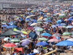 Las temperaturas alcanzarán un récord de 38 ° C cuando la ‘cúpula de calor’ llegue a Gran Bretaña: la Oficina Meteorológica emite una advertencia ámbar de cuatro días