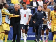 Jude Bellingham acusado de indignación con clasificación X por parte del técnico de Ghana, Carlos Queiroz, después de la pelea en el medio tiempo… mientras Lip Reader revela conversaciones basura entre el ex asistente del Manchester United y Thomas Tuchel