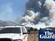 Los incendios forestales de Utah han obligado a evacuar un pequeño pueblo del oeste de Estados Unidos ante un calor abrasador Utah