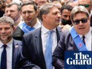 Los demócratas que marcharon en el desfile del Día de Israel en Nueva York negaron la presencia del ministro de derecha Smotrich. Nueva York