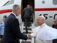El Papa León regresa a casa del Rey de España después de que fallara el motor del avión
