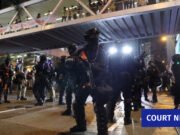 Disturbios de ex estudiantes de derecho en 2019 tras la apelación del gobierno contra la absolución