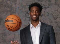AJ DiBantsa fue seleccionado primero en el draft de la NBA por los Wizards