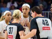 Angel tira a Reese al suelo por falta flagrante mientras Atlanta Dream derrota a Toronto Tempo