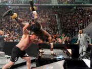 Brock Lesnar golpea siete F-5 para derrotar a Oba Femi en WWE Clash en Italia