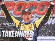 4 conclusiones de la victoria de Denny Hamlin en Pocono y las inspiradoras palabras de Michael Jordan