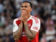 Gabriel del Arsenal rompe el silencio sobre el ‘doloroso’ penalti fallado en la final de la Liga de Campeones