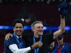 El presidente del PSG desmintió los rumores de que Luis Enrique se marcharía tras ganar la Champions