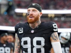 La estrella de los Raiders, Max Crosby, dice que asistirá a una pelea de UFC en la Casa Blanca