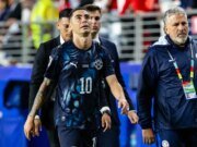 Almirón de Paraguay es el primer jugador que recibe una tarjeta roja en el Mundial bajo las nuevas reglas