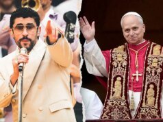El Papa León XIV bromea con que Bad Bunny lo derrotará para la joven afición madrileña