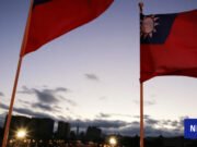 La Guardia Costera de Taiwán dice que el barco fue desplegado en respuesta a las acciones de China.