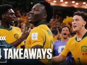 4 conclusiones de la impresionante victoria de Australia en la Copa Mundial contra Turquía del Grupo D