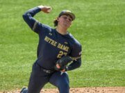 El lanzador de Notre Dame, Jack Radel, pasa a la primera ronda del draft de la MLB