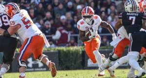 Dónde ha crecido Clemson RB Gideon Davidson al ingresar a su segunda temporada