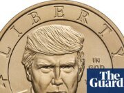 El Tesoro dice que la nueva moneda de 1 dólar con la imagen de Donald Trump se está produciendo en la Casa de la Moneda de EE. UU.