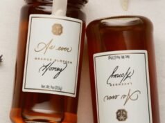 ‘Se está regalando’: la promoción de Meghan para la nueva miel ha sido etiquetada como ‘poco profesional’ y llena de ‘errores’ por fanáticos inspirados después de que el frasco se volteara e incluyera flores ‘muertas’