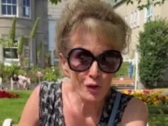 Beverley Collard, de 69 años, reveló que está a la mitad de la radioterapia mientras comparte información actualizada sobre su salud en medio de la batalla contra el cáncer de mama.