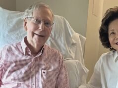 Mitch McConnell rompe cuatro semanas de silencio con las primeras fotos y actualizaciones sobre su misteriosa hospitalización