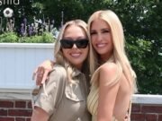 Ivanka Trump sorprende con un vestido halter mientras asiste a la final de la Copa del Mundo con Bettina, Tiffany y Lara