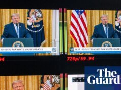 Las cadenas de televisión estadounidenses divididas sobre la transmisión del discurso de Trump centrado en las elecciones