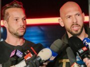 Andrew y Tristan Tate en la corte de Miami en medio del intento de extradición de Gran Bretaña