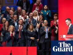 Chris Means admite que los laboristas de Nueva Gales del Sur tendrán que “escalar el Everest” para mantenerse en el poder mientras los manifestantes interrumpen la conferencia estatal | Nueva Gales del Sur