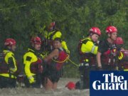Inundaciones repentinas que amenazan la vida azotan el centro de Texas devastado por la tormenta Texas
