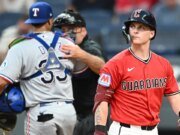 El error de los Guardianes Cooper Ingle le costó al equipo la victoria sobre los Rangers