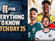 Brasil vs Noruega. México vs Inglaterra. Una lista de la Copa del Mundo para todas las edades.