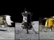 La NASA ha seleccionado cuatro misiones a la luna nueva para construir una base lunar permanente