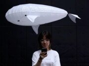 Conozca al compañero robot flotante diseñado para una interacción humana amigable y segura