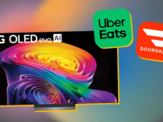 Ofertas de televisores LG: compre un televisor OLED, QNED o RGB en oferta y obtenga hasta $ 200 en crédito de DoorDash o Uber Eats