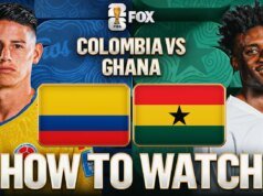 Cómo ver Colombia vs Ghana: canales de TV, transmisión en vivo, hora