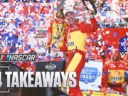 4 conclusiones de la victoria dominante de Joey Logano en North Wilkesboro