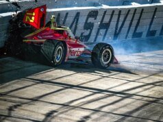 IndyCar David Malukas hospitalizado tras accidente en Nashville Superspeedway