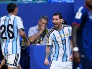 Lionel Messi amplía múltiples récords con su gol número 20 en el Mundial con Argentina