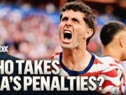 Pulisic. Movimiento rápido del ojo. ¿Quién más? Gráfico de los lanzadores de penales de Estados Unidos en un partido de la Copa del Mundo