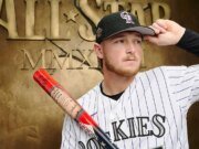 Hunter Goodman conectó tres jonrones contra los Rojos para establecer un récord de franquicia de los Rockies